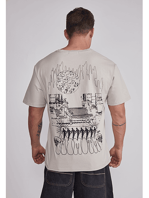 Polera Hombre Mystic Soles Crudo Sioux