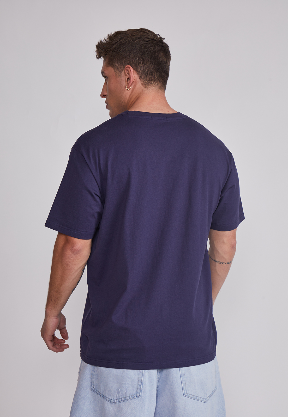 Polera Hombre Frases Azul Sioux 2