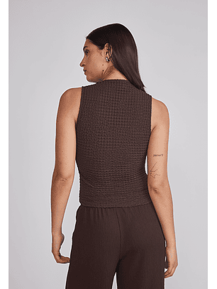 Peto Mujer Tipo Vestido Café Sioux