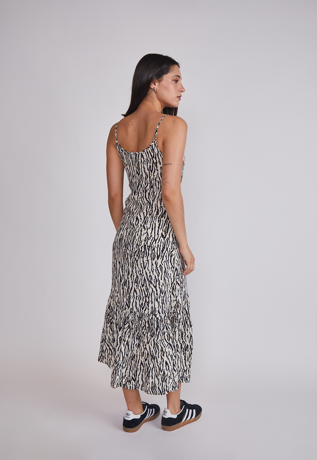 Vestido Mujer Largo Pabilo Blanco Sioux 4