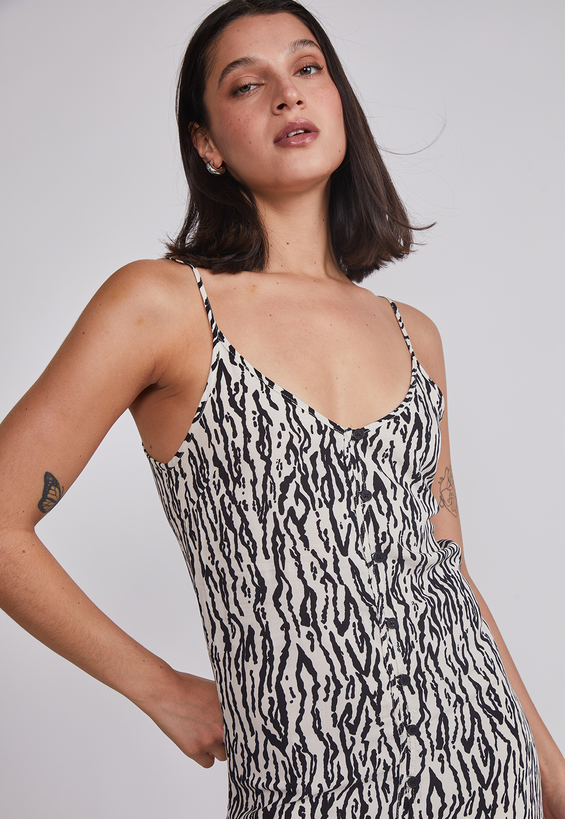 Vestido Mujer Largo Pabilo Blanco Sioux 3