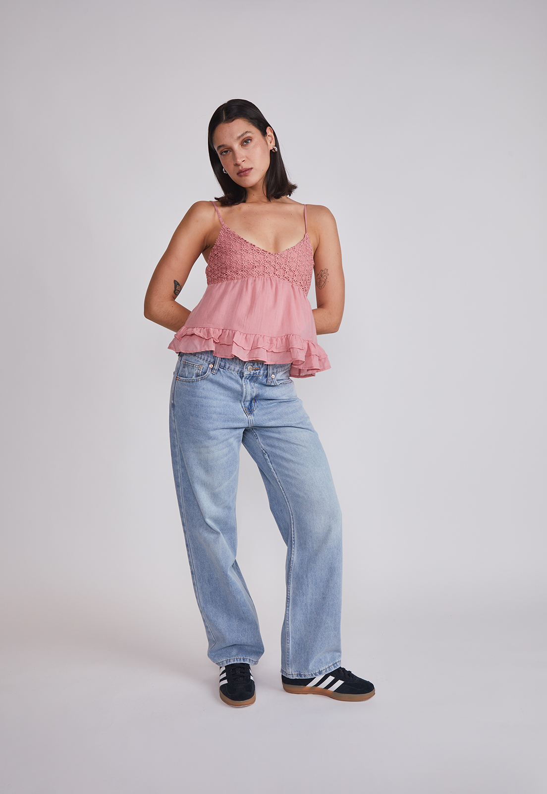 Blusa Mujer Pabilo Floral Rosado Sioux 3