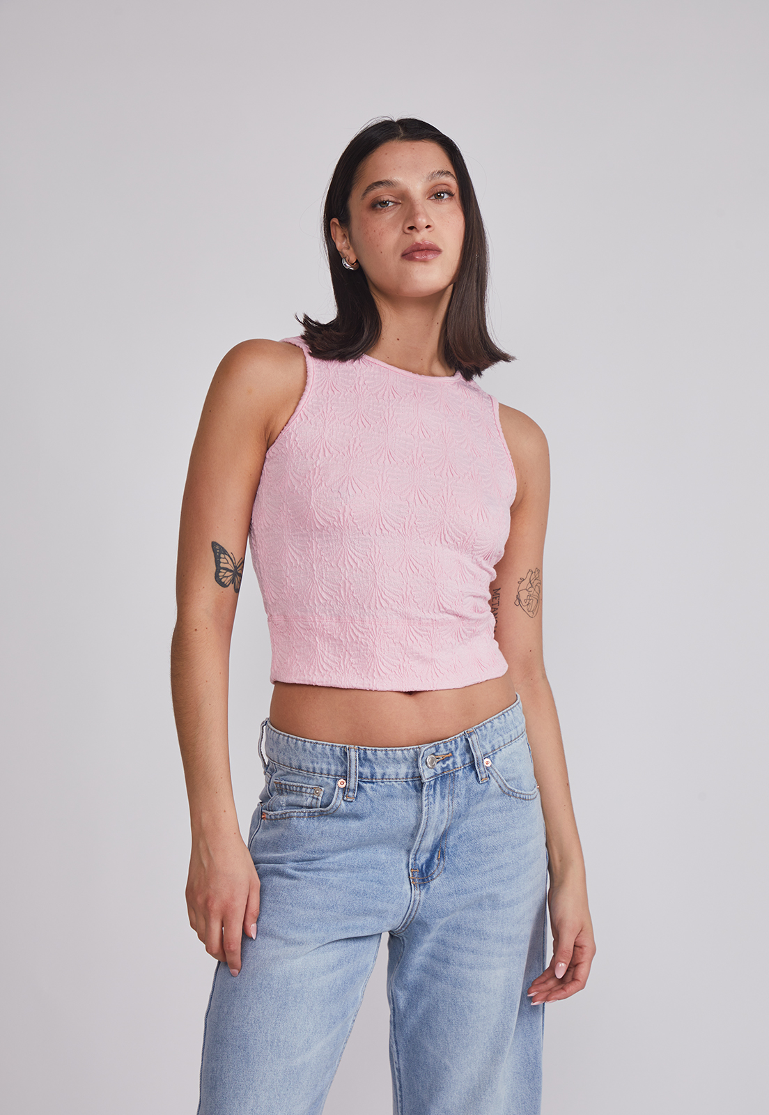 Peto Mujer Pabilo Anchos Rosado Sioux 1