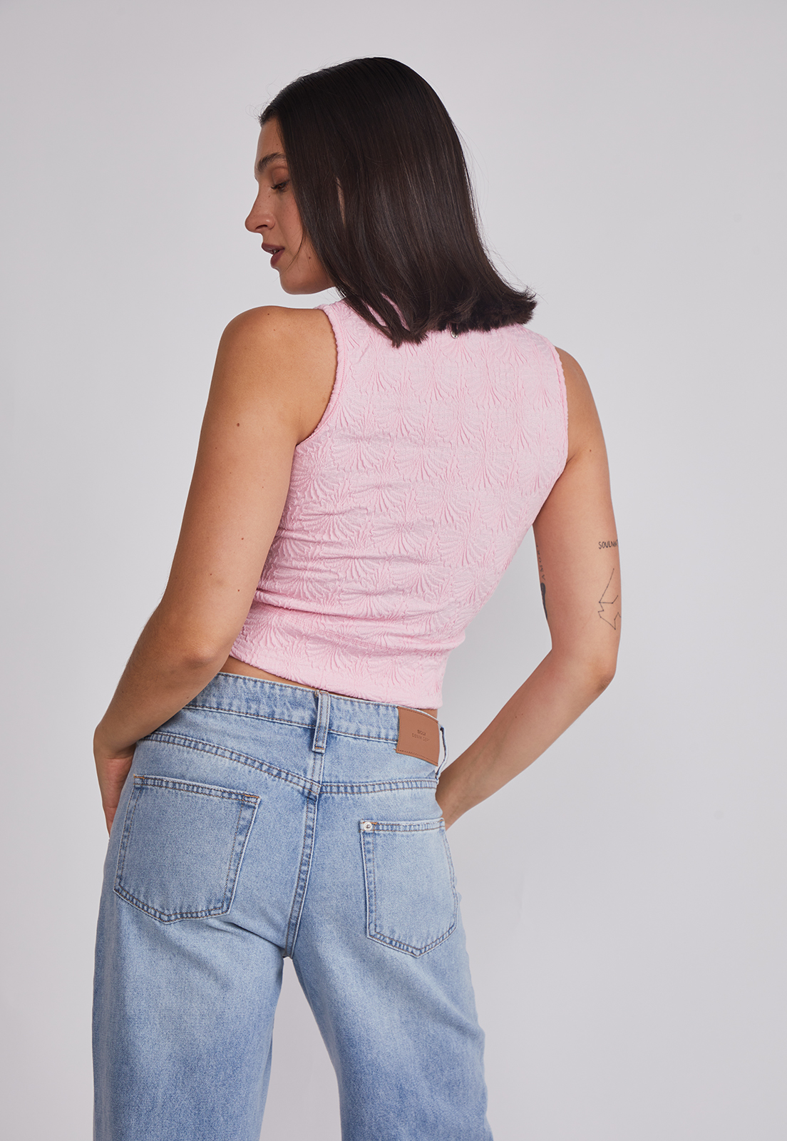 Peto Mujer Pabilo Anchos Rosado Sioux 2