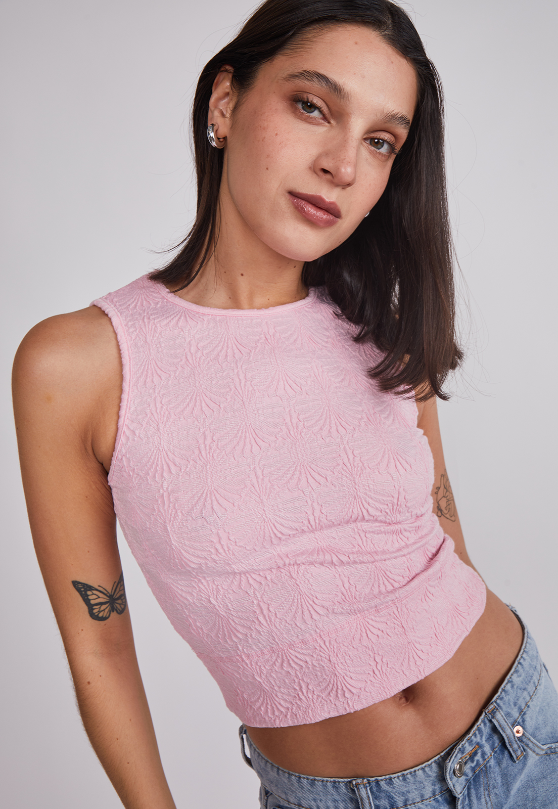 Peto Mujer Pabilo Anchos Rosado Sioux 4