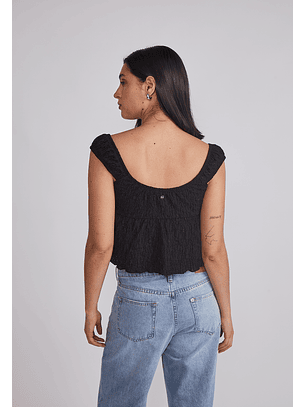 Peto Mujer Romantic Lazo Negro Sioux