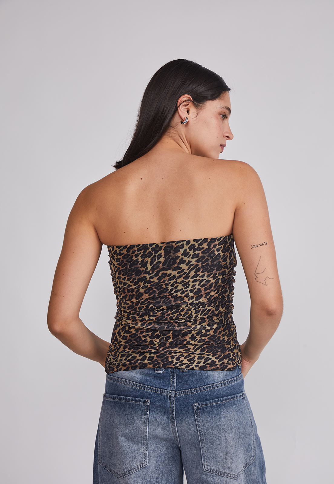 Peto Mujer Leopardo Beige Sioux 4