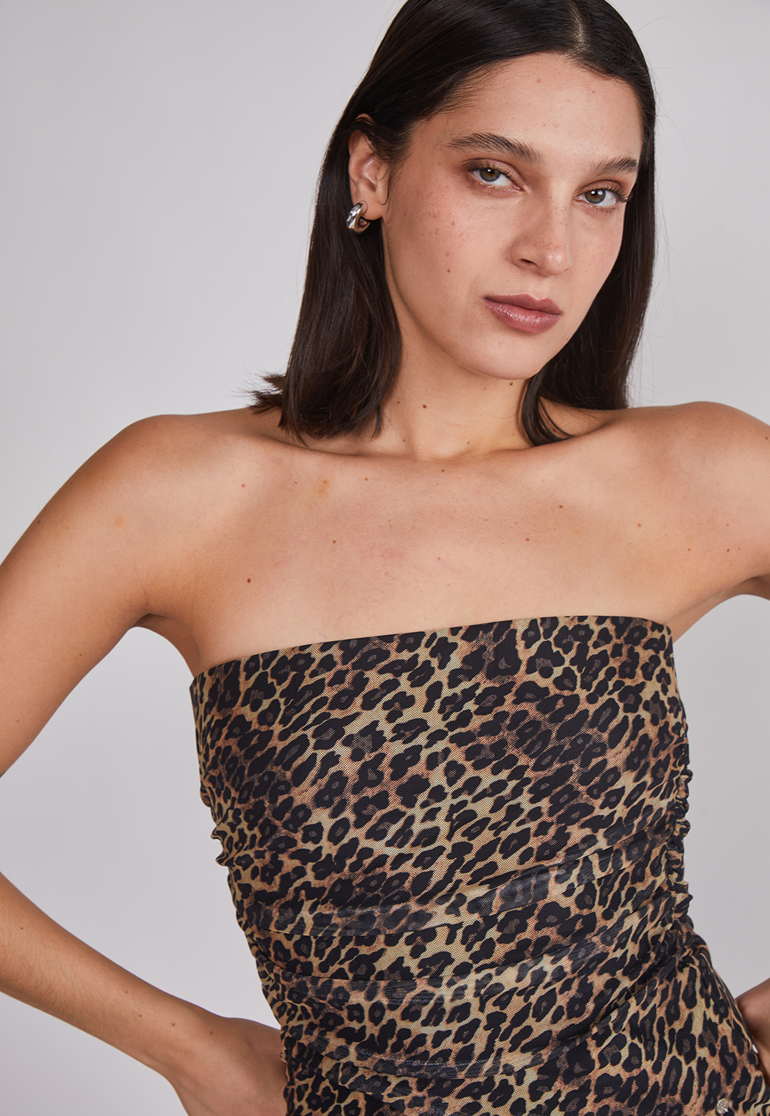 Peto Mujer Leopardo Beige Sioux 3