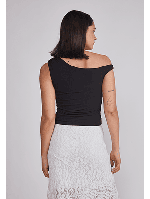 Peto Mujer Hombro Caído Negro Sioux