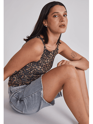Short Mujer Denim Lavado Celeste Sioux