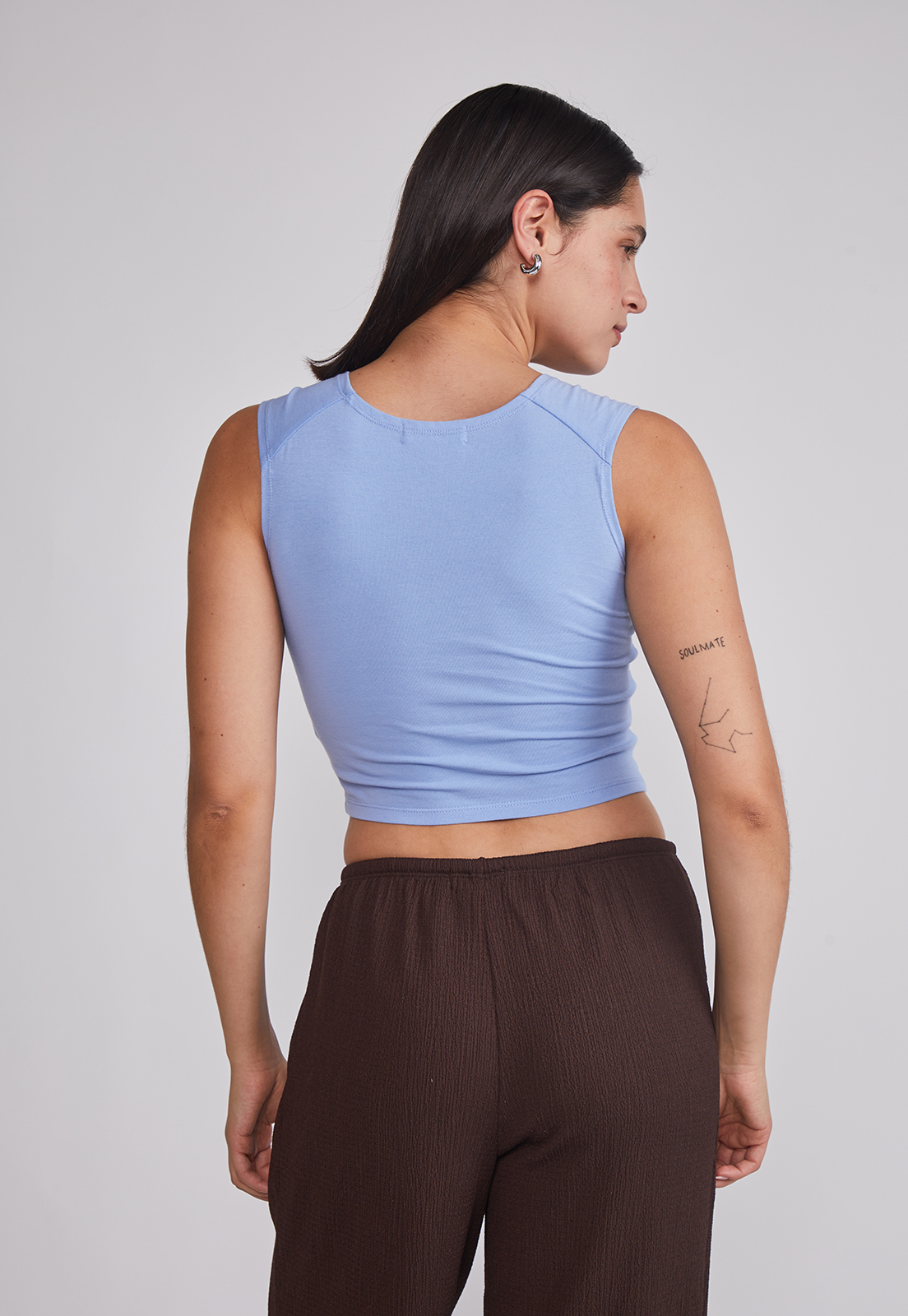 Peto Mujer Pabilo Anchos Celeste Sioux 2