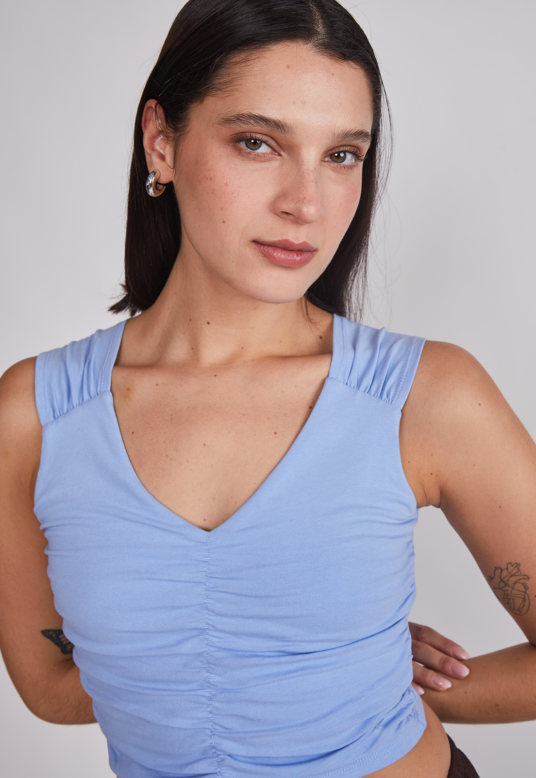 Peto Mujer Pabilo Anchos Celeste Sioux 5