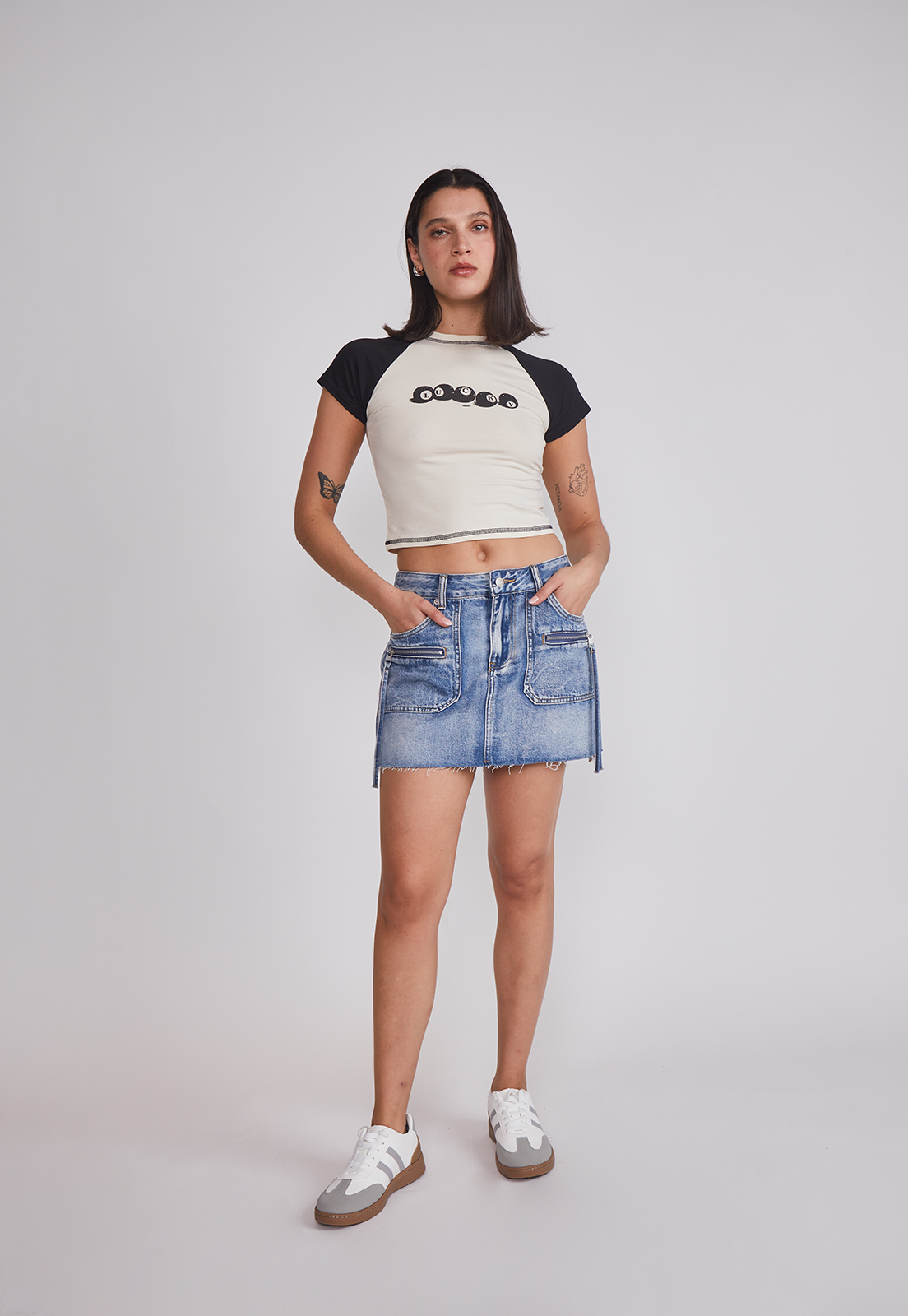 Polera Mujer Estampado Crudo Sioux 3