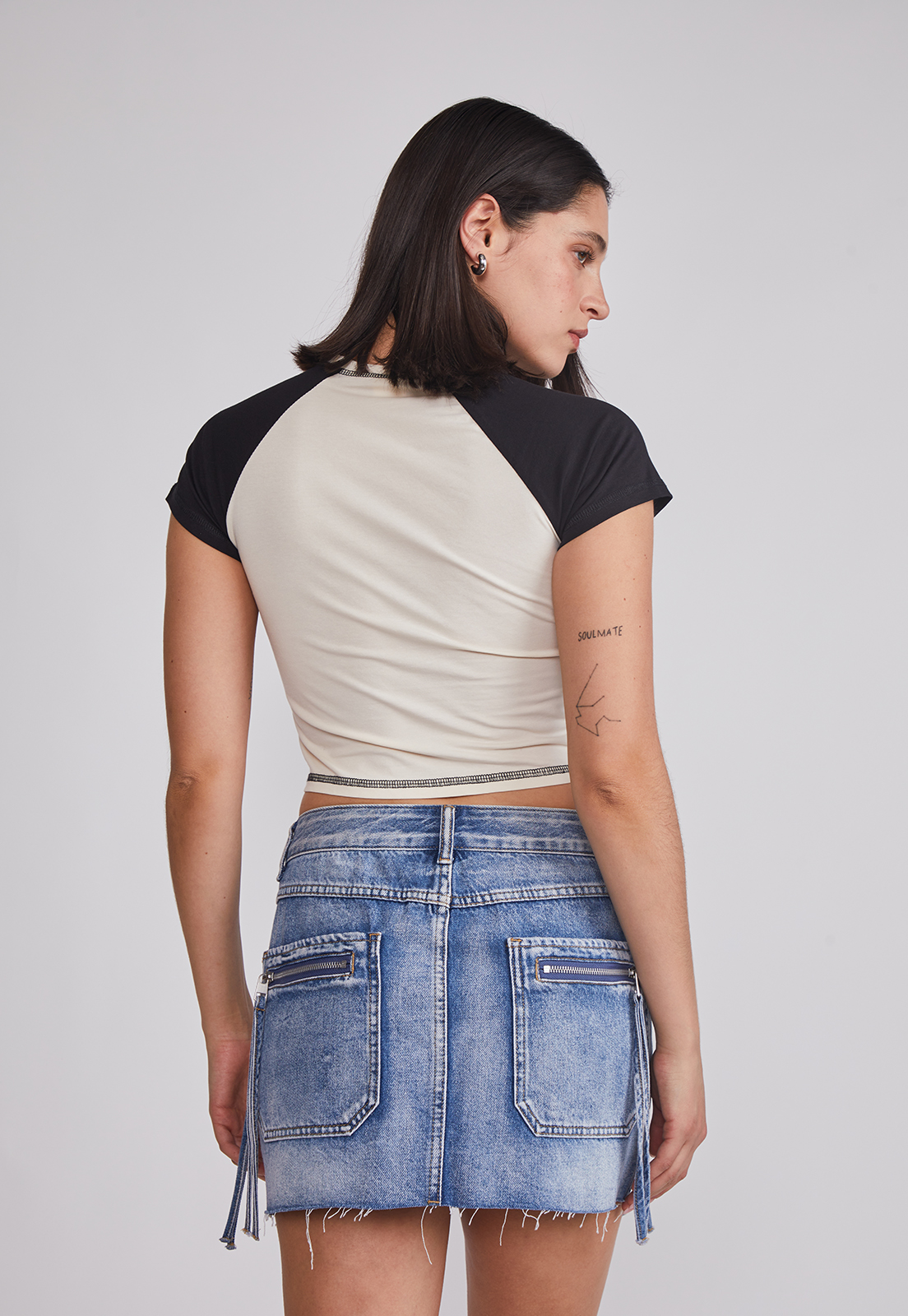 Polera Mujer Estampado Crudo Sioux 2