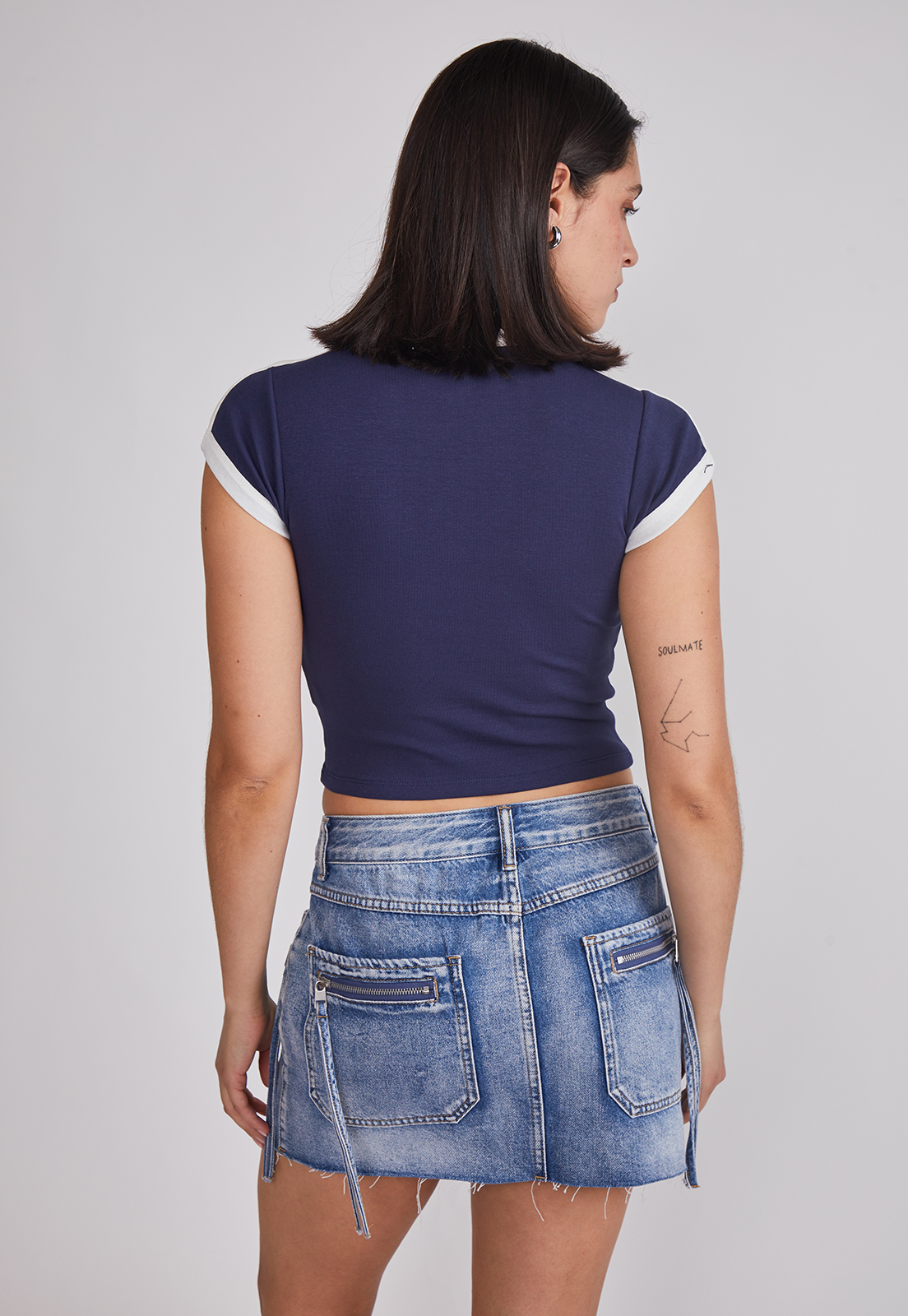 Polera Mujer Texas Azul Sioux 2