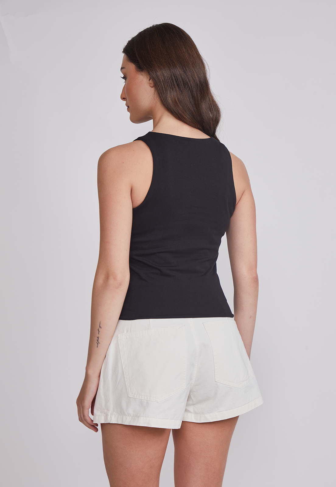 Peto Mujer Basic Negro Sioux 4