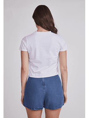 Polera Mujer Star Blanco Sioux