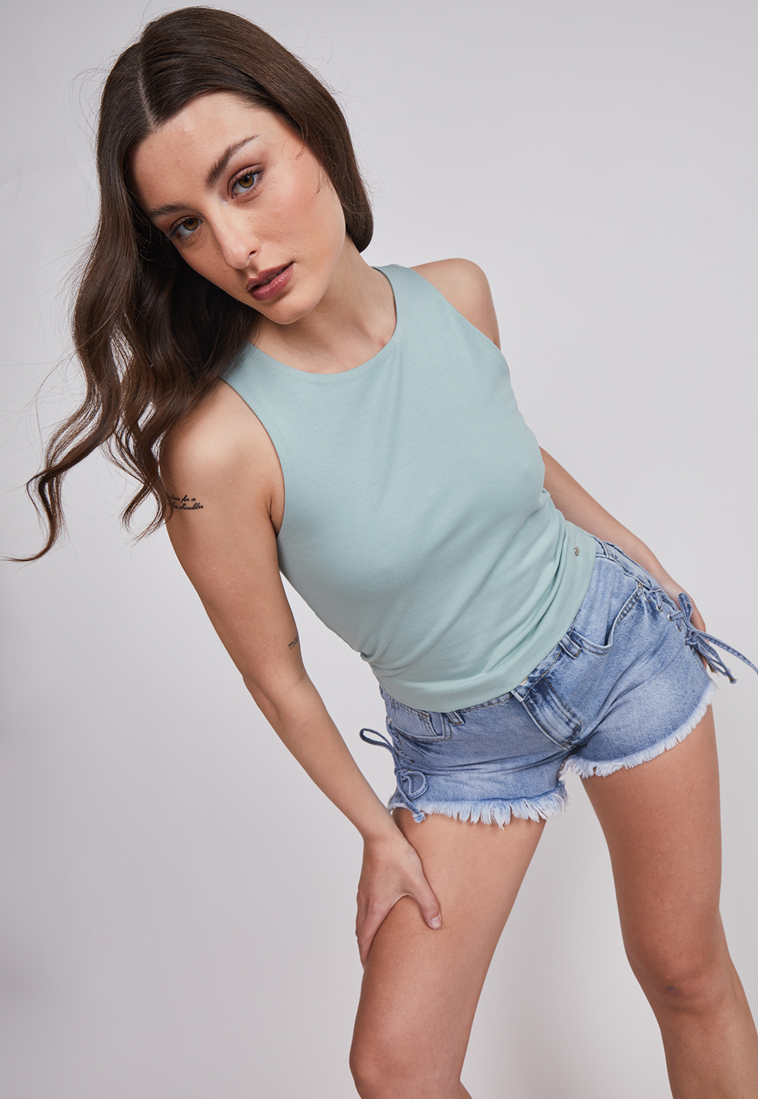 Peto Mujer Basic Verde Sioux 2