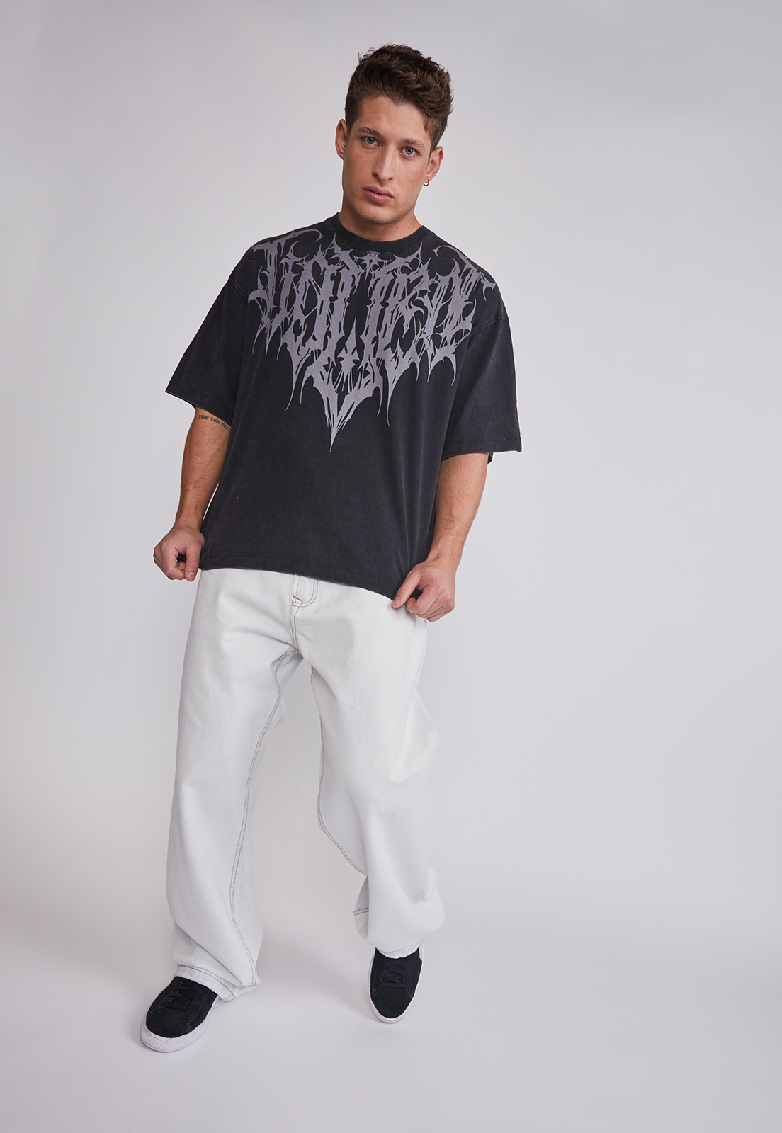 Jeans Hombre Baggy Claro Celeste Sioux 2