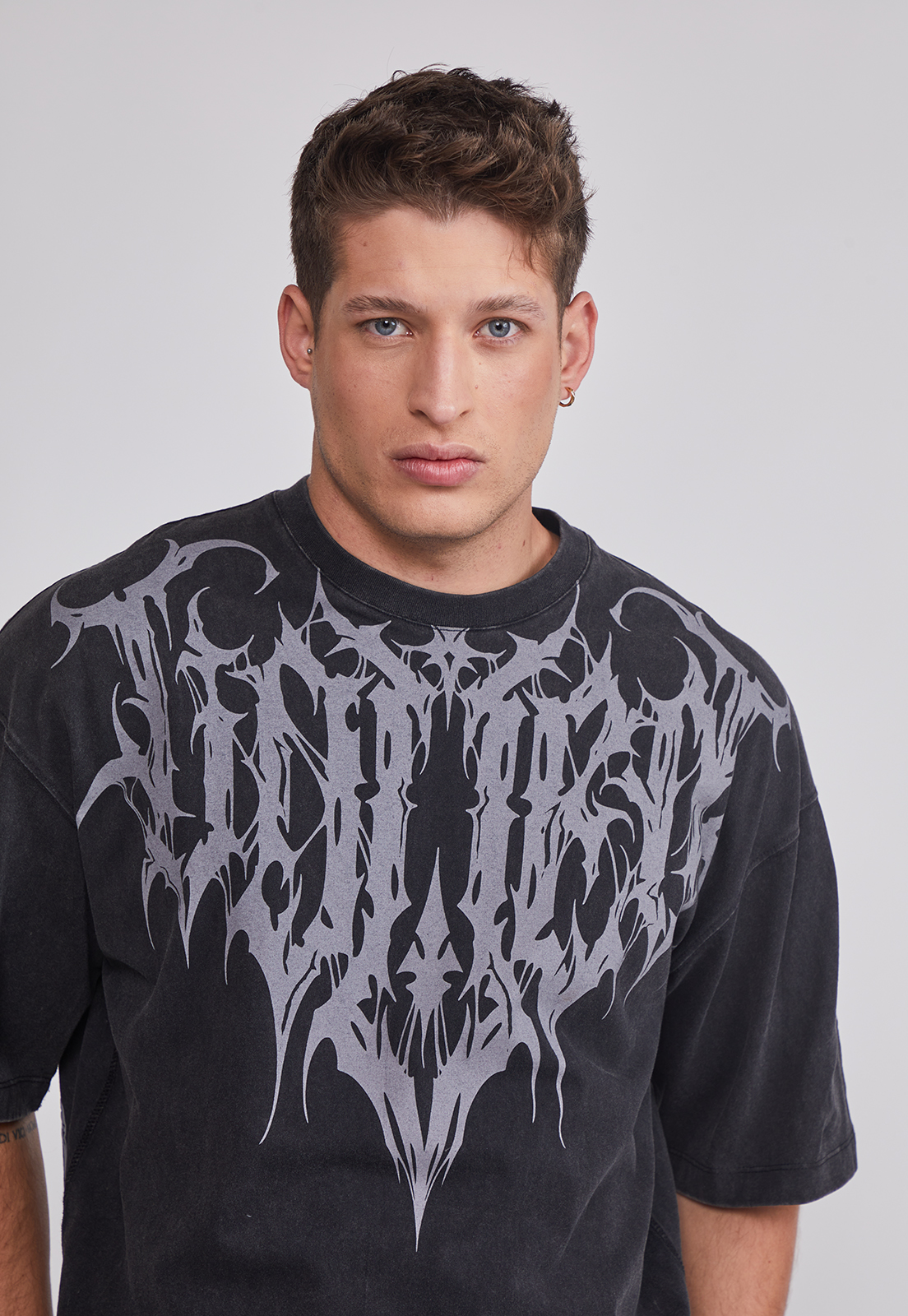 Polera Hombre Alas Negro Sioux 5