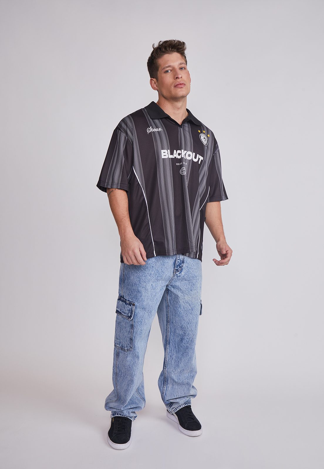 Jeans Hombre Cargo Celeste Celeste Sioux 5