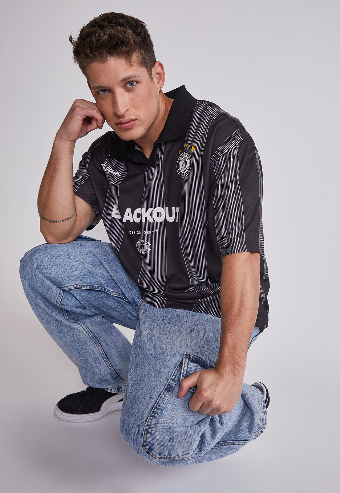 Jeans Hombre Cargo Celeste Celeste Sioux 2