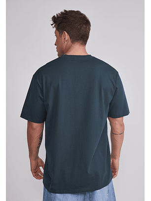 Polera Hombre Frases Verde Sioux