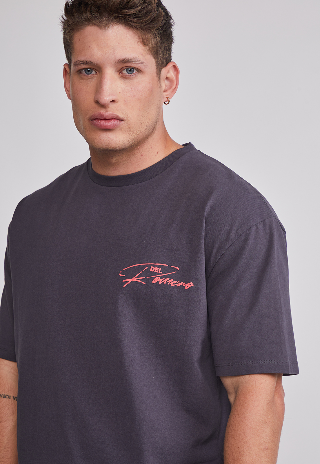 Polera Hombre Cowboy Gris Sioux 3