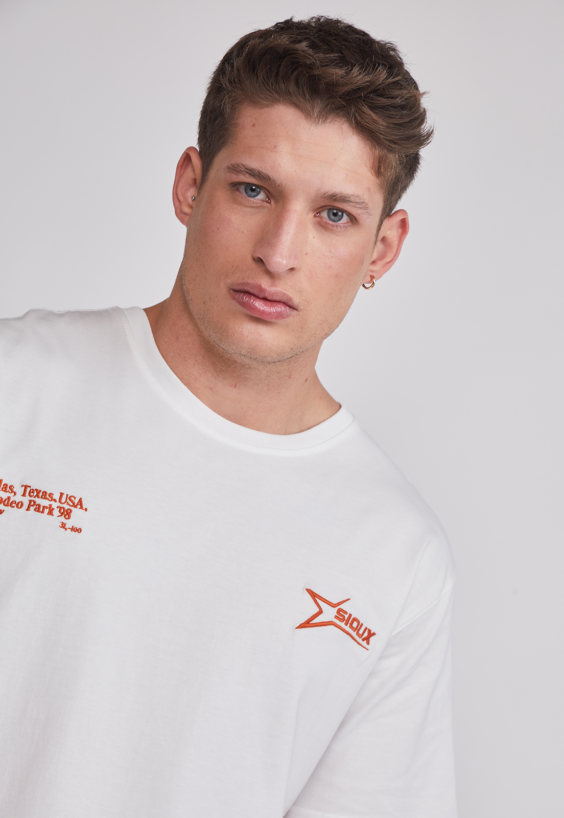 Polera Hombre Cowboy Texas Crudo Sioux 3