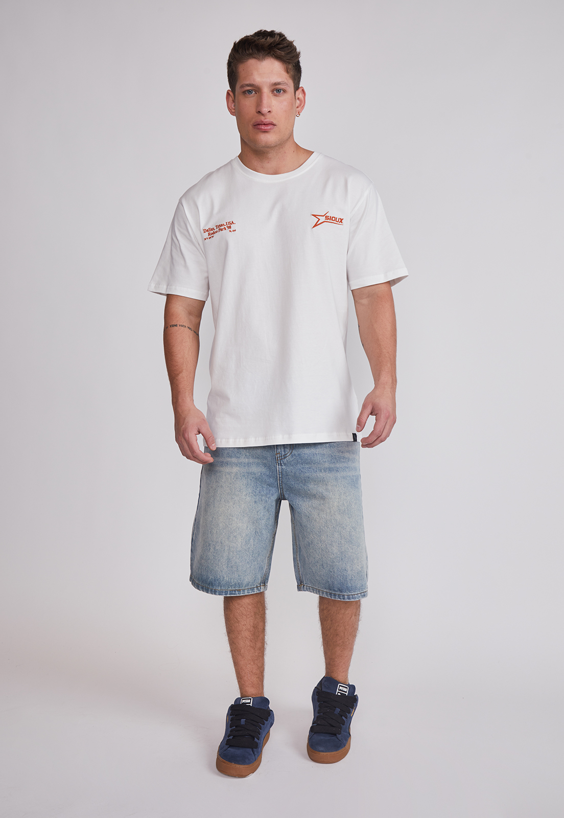 Polera Hombre Cowboy Texas Crudo Sioux 5