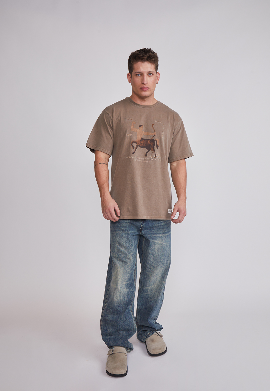 Jeans Hombre Loose Fit Celeste Sioux 5