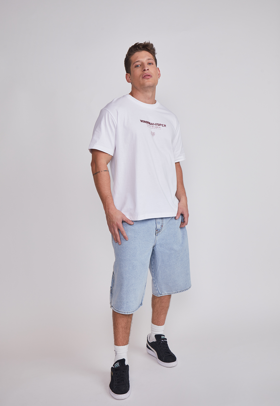 Bermuda Hombre Carpintero Fit Celeste Sioux 5