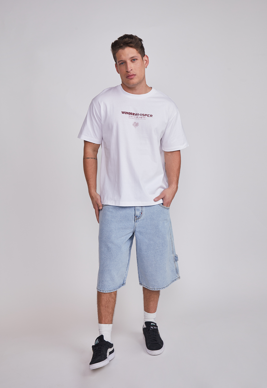 Polera Hombre Flock Rojo Crudo Sioux 5