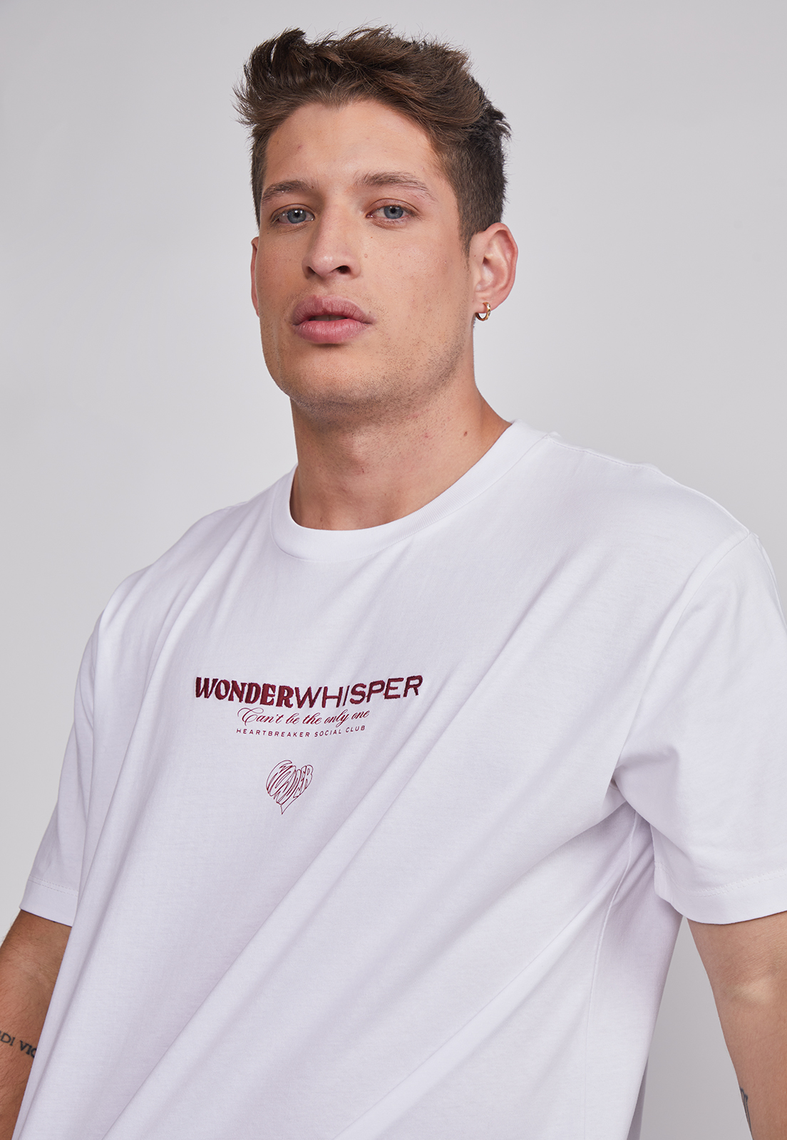 Polera Hombre Flock Rojo Crudo Sioux 3