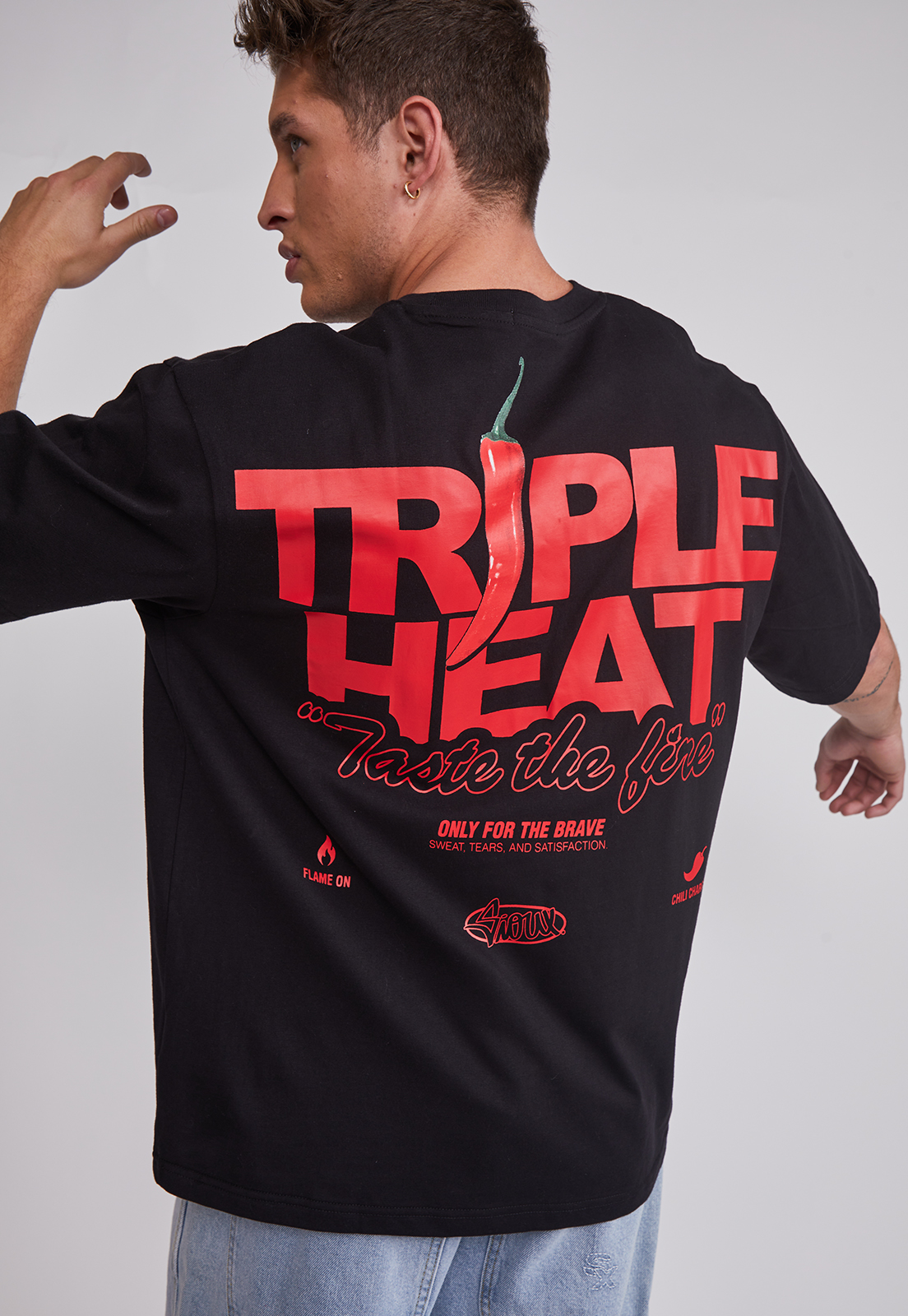 Polera Hombre Ají Negro Sioux 2