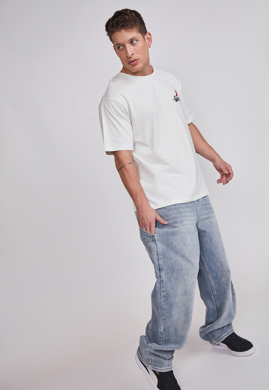 Jeans Hombre Carpintero Celeste Sioux 2