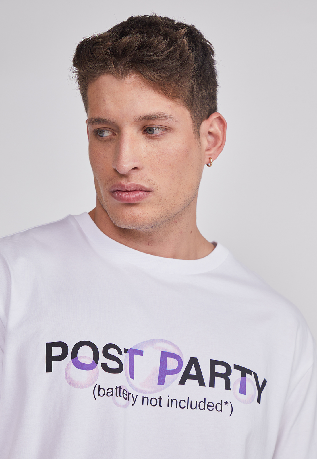 Polera Hombre Hielos Fit Blanco Sioux 5