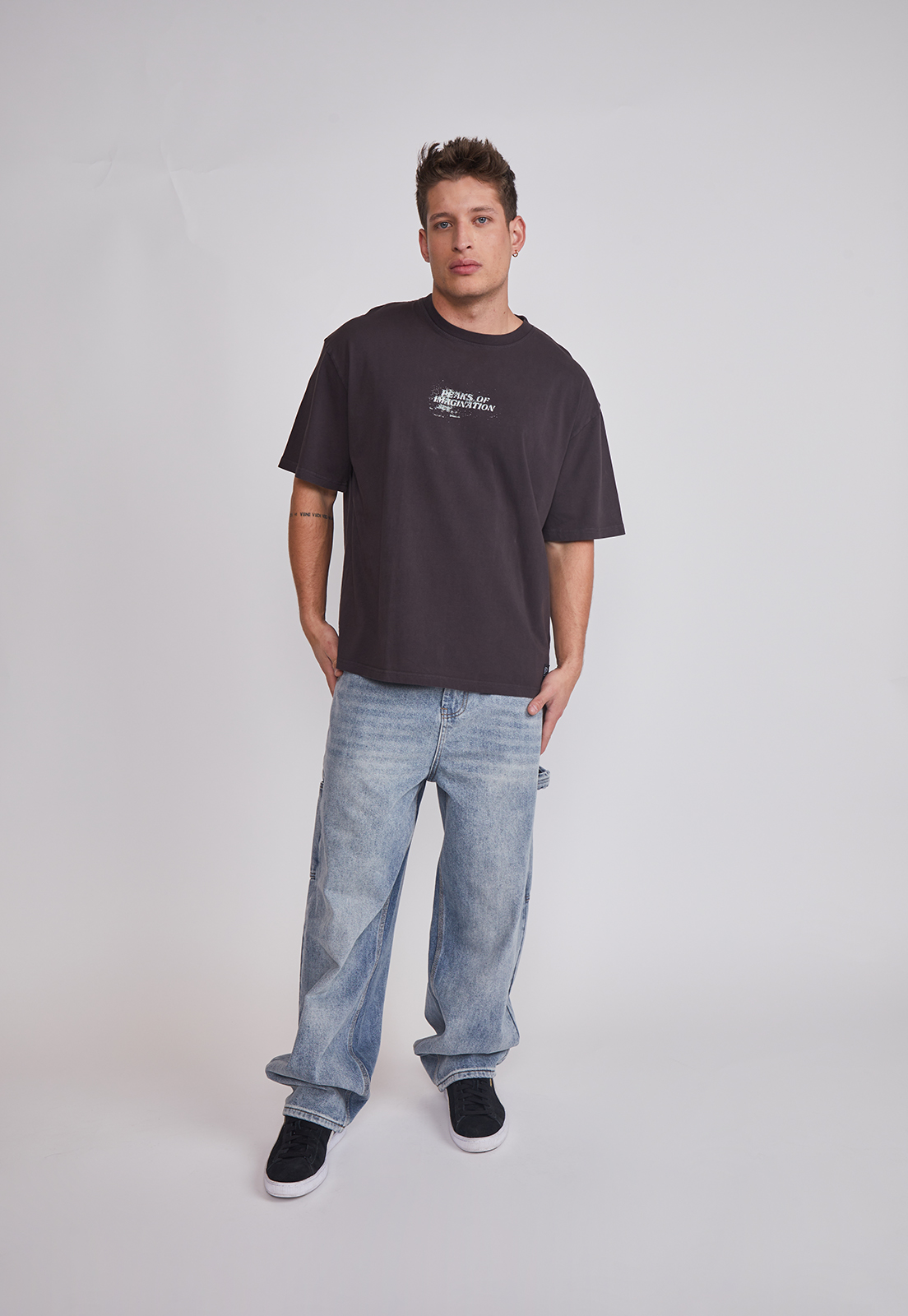 Polera Hombre Mystic Negro Sioux 3