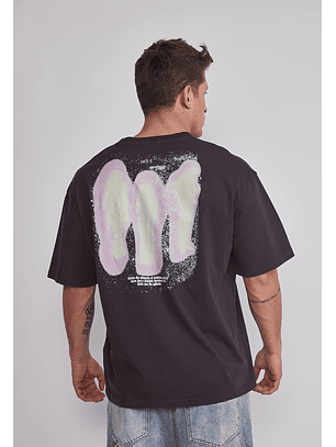 Polera Hombre Mystic Negro Sioux
