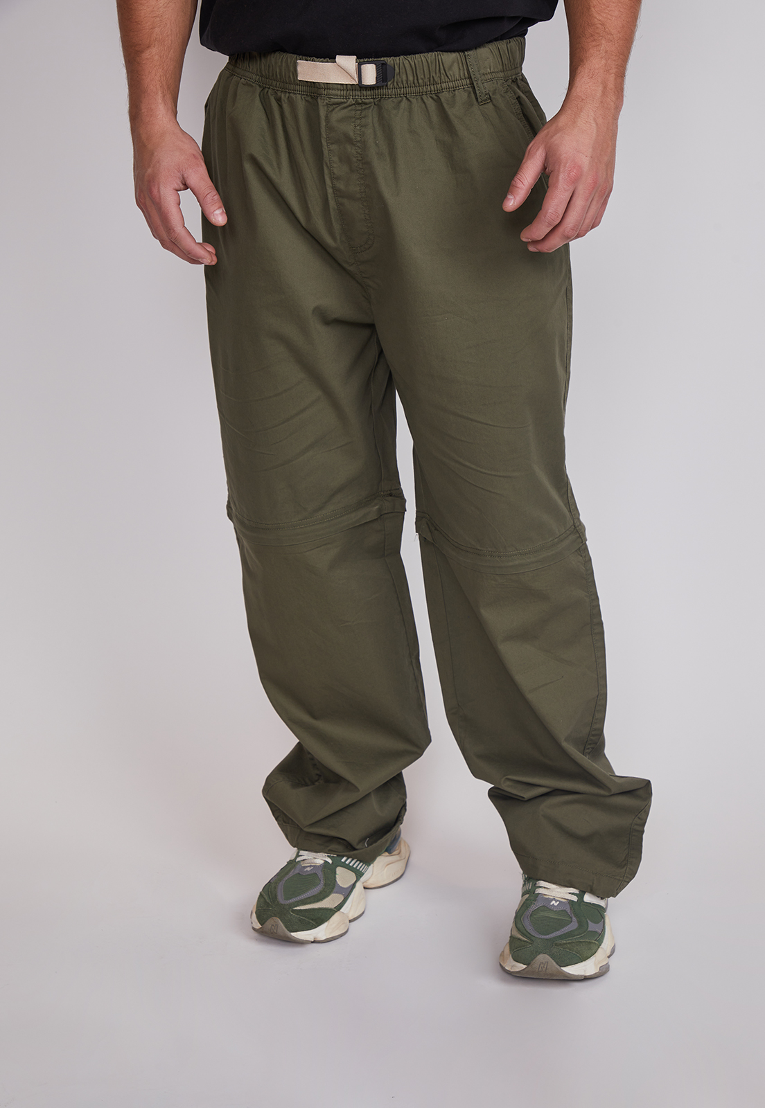Pantalón Hombre Desmontable Verde Sioux 1