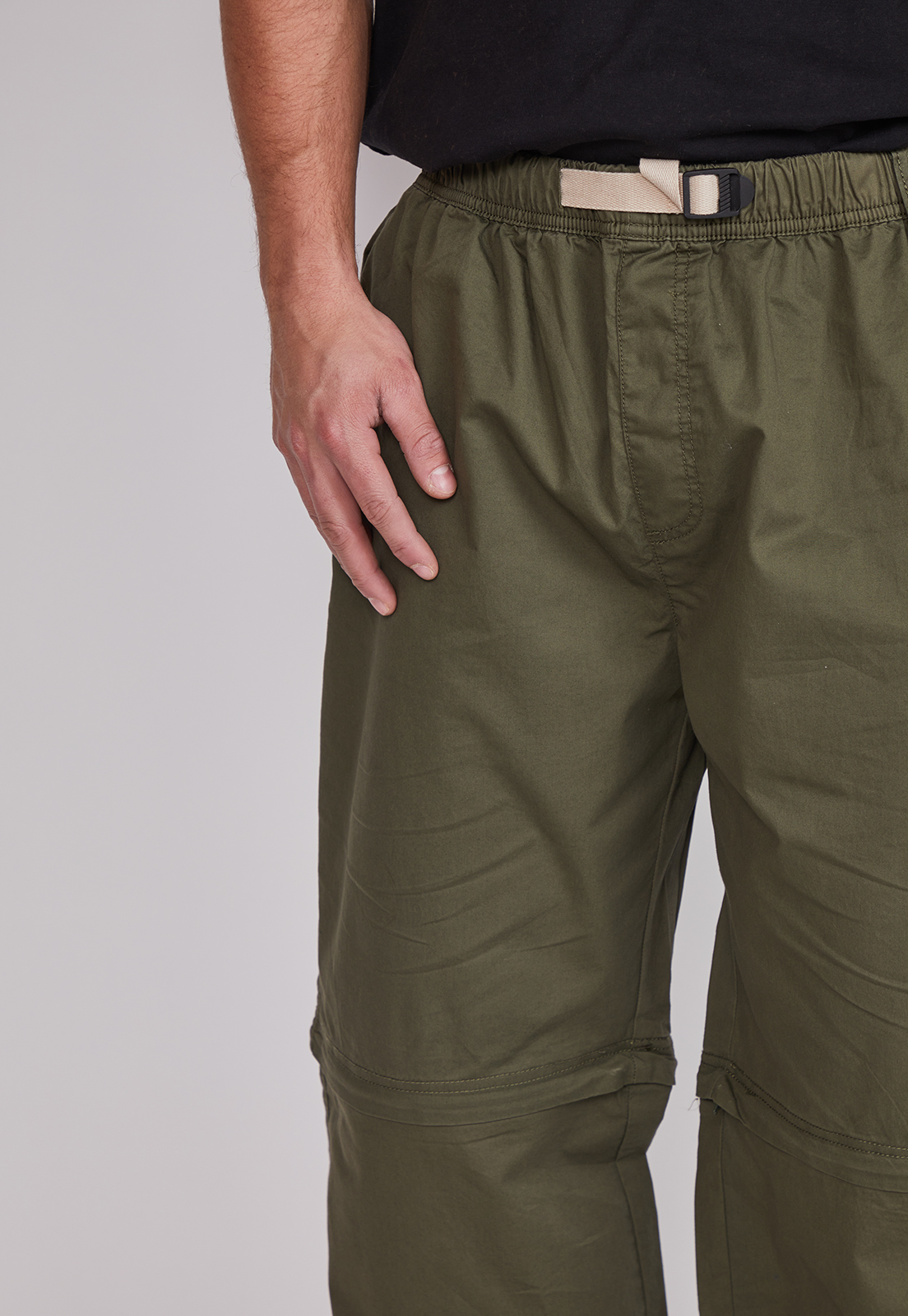 Pantalón Hombre Desmontable Verde Sioux 3