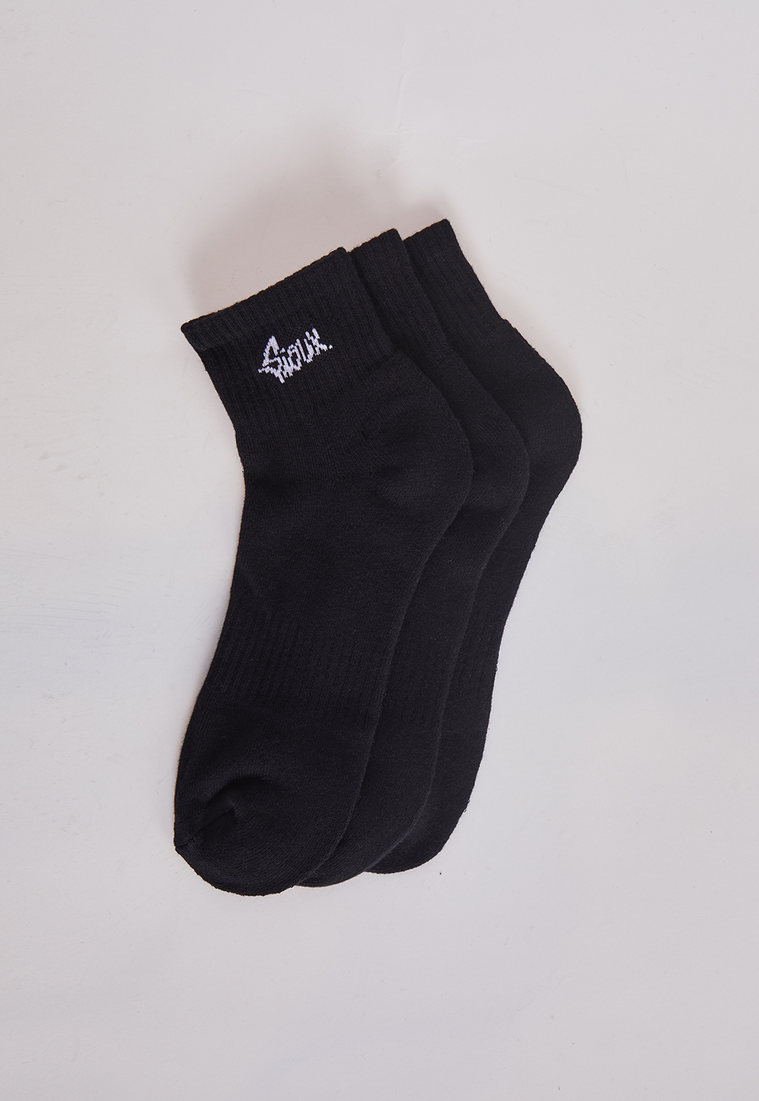 Calcetin Sport Tripack Negro Sioux 1