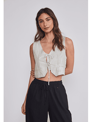 Chaqueta Mujer Lazos Verde Sioux