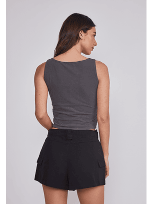 Peto Mujer Soft Lavado Gris Sioux