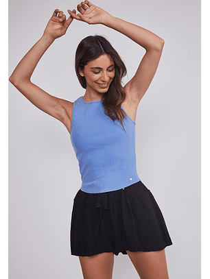 Peto Mujer Acid Wash Azul Sioux