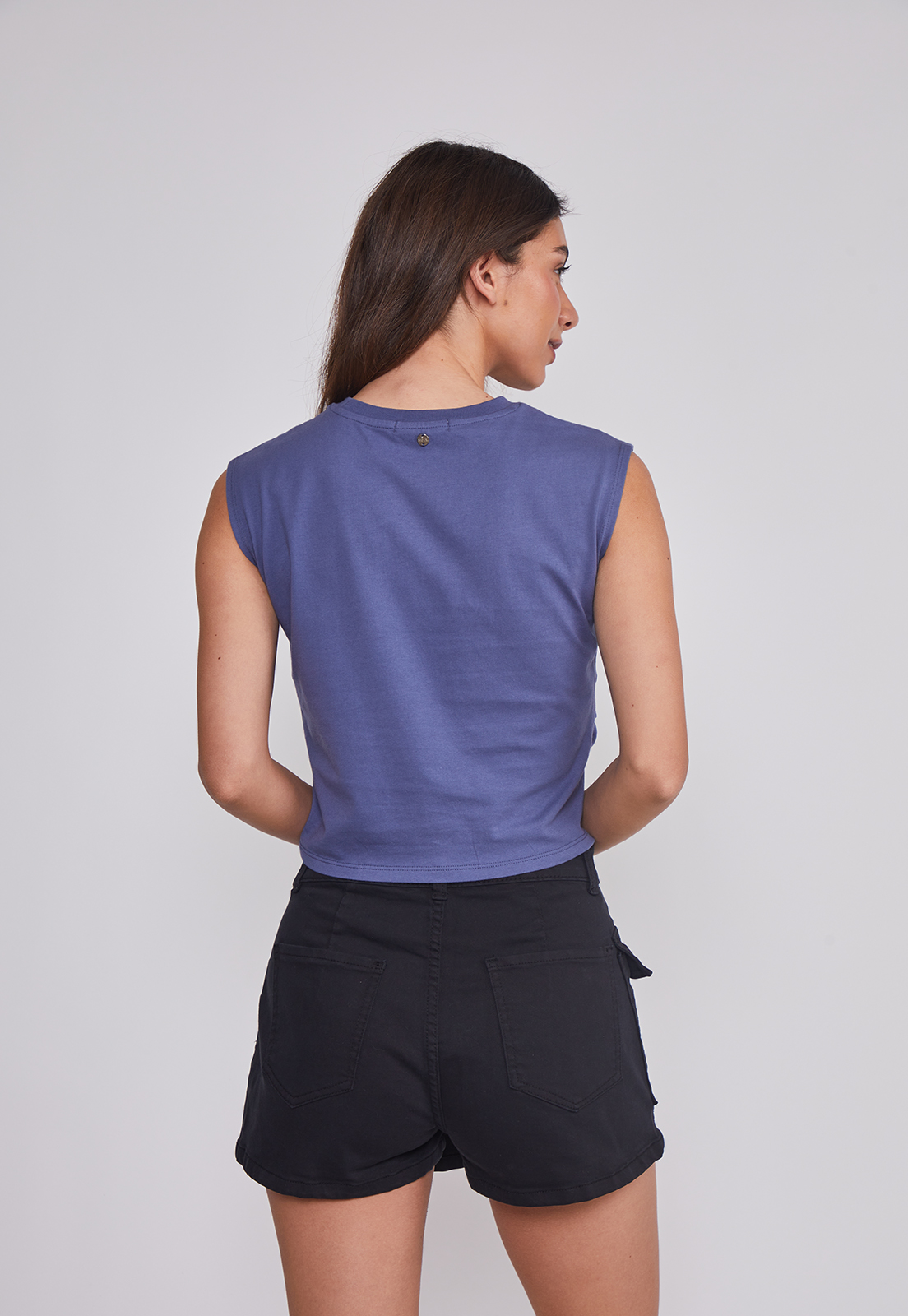 Peto Mujer Delantero Cruzado Azul Sioux 2