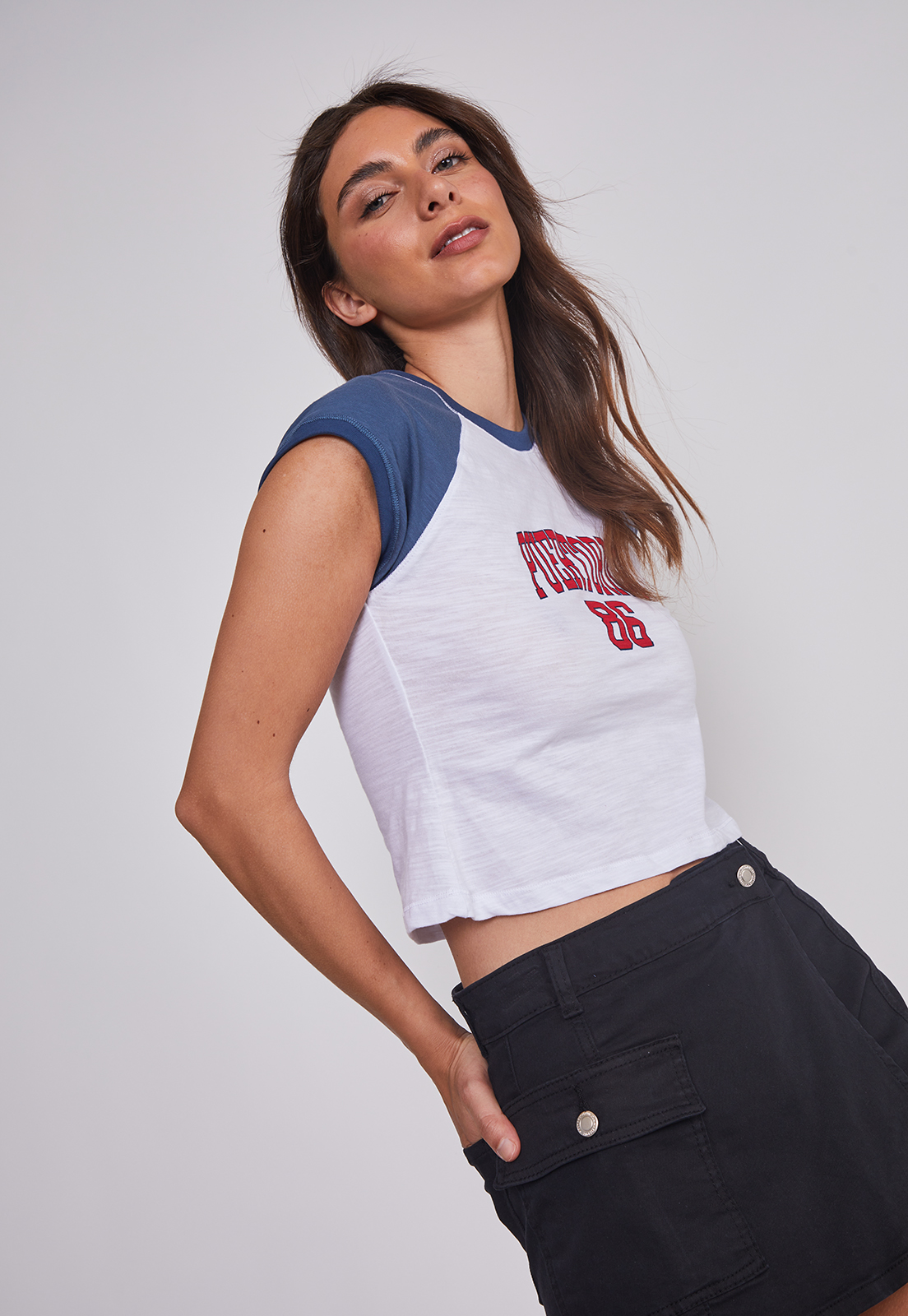 Polera Mujer Países Blanco Sioux 2