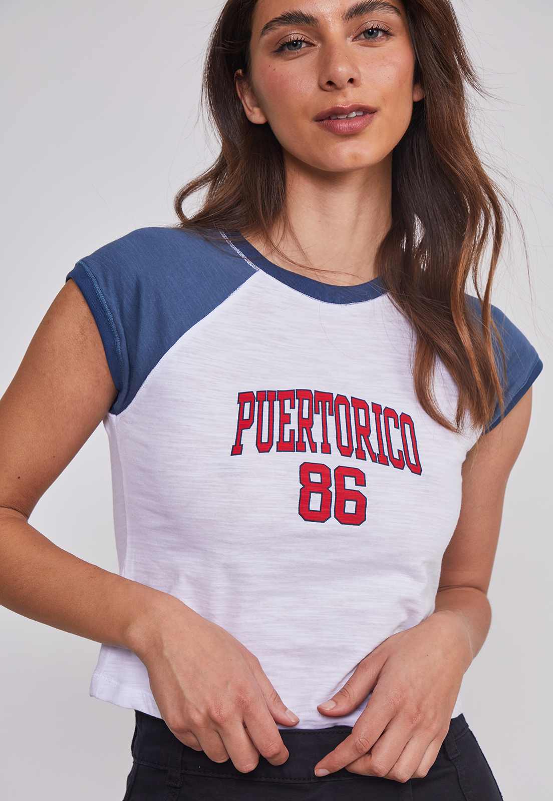 Polera Mujer Países Blanco Sioux 3