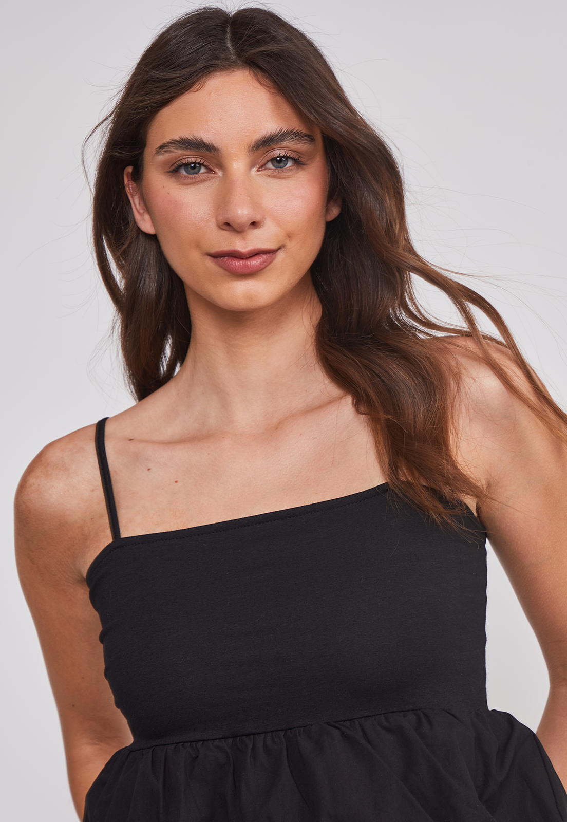 Peto Mujer Silueta Globo Negro Sioux 5