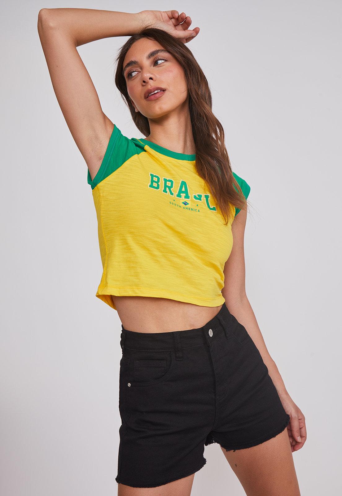 Polera Mujer Países Amarillo Sioux 2